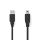 CCGL60300BK20 USB-Kabel | USB 2.0 | USB-A Stecker | USB Mini-B 5 pin Stecker | 480 Mbps | Vernickelt | 2.00 m | Rund | PVC | Schwarz | Label