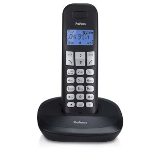 PDX-1100 PDX-1100 DECT-Telefon mit 1 Mobilteil schwarz