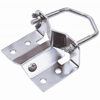5400407 Mastfußklemme mit Erdungsschraube für Masten bis zu 60 mm