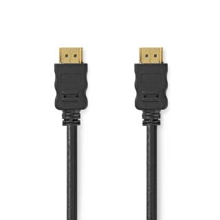 CVGB34060BK05 High Speed ??HDMI ? Kabel mit Ethernet | HDMI? Stecker | HDMI? Stecker | 4K@60Hz | ARC | 18 Gbps | 0.50 m | Rund | PVC | Schwarz | Box