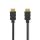 CVGB34060BK05 High Speed ??HDMI ? Kabel mit Ethernet | HDMI? Stecker | HDMI? Stecker | 4K@60Hz | ARC | 18 Gbps | 0.50 m | Rund | PVC | Schwarz | Box