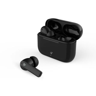 HPBT2425BK Vollständig drahtlose Kopfhörer | ENC (Environmental Noise Cancelling) | Bluetooth® | max. Batteriespielzeit: 24 Std | Berührungssteuerung | Ladegehäuse | Kabelloses Ladegehäuse | Eingebautes Mikro | Stimmkontrolle | Rauschunterdrückung | IPX4