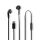 HPWD4024BK Kopfhörer mit Kabel | USB-C? | Kabellänge: 1.20 m | Eingebautes Mikro | Lautstärke-Regler | Schwarz