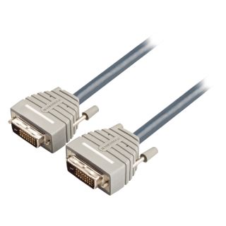 BCL1402 DVI-Kabel DVI-D 24+1p Stecker - DVI-D 24+1p Stecker 2.00 m Blau