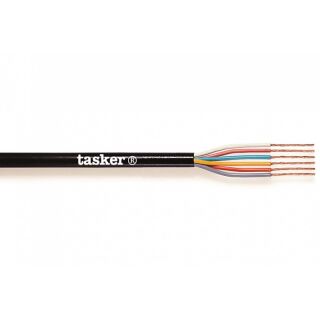 TASR-C158 Datenkabel auf Rolle 6x 0.25 - 100 m Schwarz