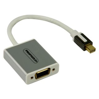 PROM201 Mini Displayport-Kabel Mini Displayport Stecker - VGA female 0.20 m Weiss
