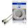 VLSB41300W100 Antennenkabel F-Stecker Quick - F-Stecker Quick 10.0 m Weiss