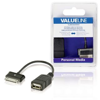 VLMB39205B02 Sync und Ladekabel Samsung 30-pol. male - USB A female 0.20 m Schwarz