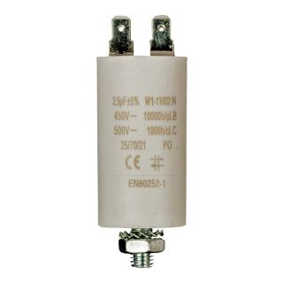 W1-11002N Kondensator 2.5uf / 450 v + Aarde