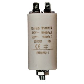 W1-11010N Kondensator 10.0uf / 450 v + Aarde