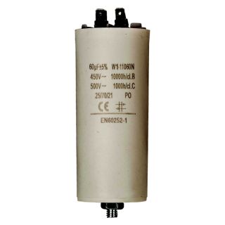 W1-11060N Kondensator 60.0uf / 450 v + Aarde