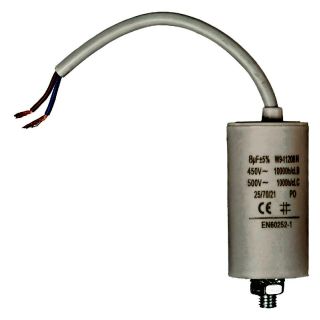 W9-11208N Kondensator 8.0uf / 450 V + cable