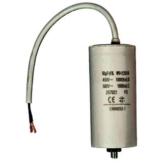 W9-11250N Kondensator 50.0uf / 450 V + cable