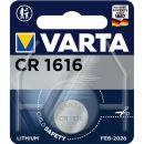 VARTA-CR1616 Lithium-Knopfzelle CR1616 3 V 1-Blister...