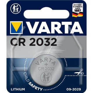 VARTA-CR2032 Lithium-Knopfzelle CR2032 3 V 1-Blister (VPE=10 Stk)