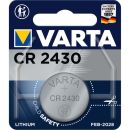 VARTA-CR2430 Lithium-Knopfzelle CR2430 3 V 1-Blister