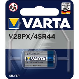 VARTA-V28PX Silber-Oxid-Batterie 4SR44 6.2 V 145 mAh 1-Blister