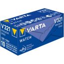 VARTA-V321 Silber-Oxid-Batterie SR65 1.55 V 13 mAh...