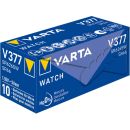 VARTA-V377 Silber-Oxid-Batterie SR66 1.55 V 27 mAh...