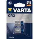 VARTA-CR2-2 Lithium-Batterie CR2 3 V 2-Blister