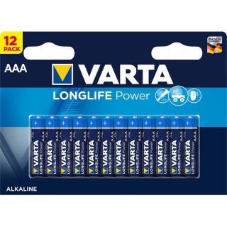 VARTA-4903-12B Alkaline Batterie AAA 1.5 V High Energy 12-Packung