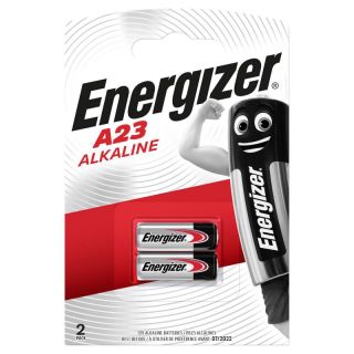 EN-629564 Alkaline Batterie 23A | 12 V DC | 50 mAh | 2-Blister | A23 | Schwarz / Silber (VPE=10 Stk)