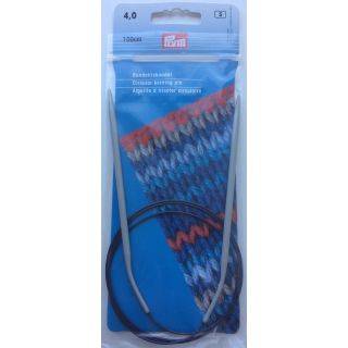 Rundstricknadel PRYM grau/100cm 4,0