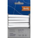 Gummiband weiß, 8mm a 6m HANDY-SB