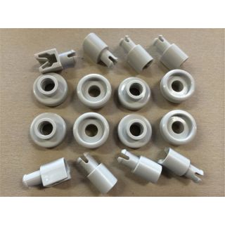 Korbrolle wie AEG 50269970005 - Oberkorb - Set 8 Räder - Electrolux Zanussi