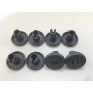 Korbrolle wie AEG 50286965004 - Unterkorb - Set 8 Räder - Electrolux Zanussi