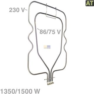Heizung 1350/1500W wie Siemens 00212622 Bosch Unterhitze