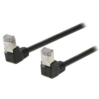 VLCP85127B30 CAT5e SF/UTP-Netzwerkkabel RJ45 (8P8C) male - RJ45 (8P8C) male 3.00 m Schwarz