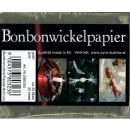 Bonbonwickelpapier 8x10, Alu - ohne Fransen, gold, ca. 25...