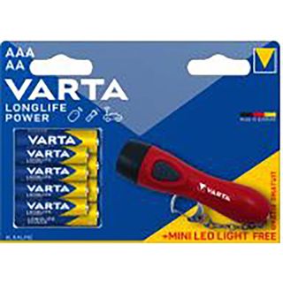 VARTA-92400 Alkaline Batterie AA High Energy 8-Werbeblister