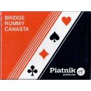 Spielkarten Rummy Bridge Canasta Standard Piatnik...