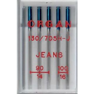 ORGAN Maschinennadel Jeans 90-100 (VPE=5 Stk)