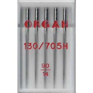 ORGAN Maschinnadel Flachkopf 90 (VPE=5 Stk)