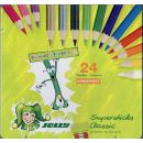 Buntstifte Jolly 24 Farben Supersticks Classic