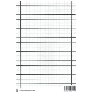 Linienspiegel A5 (liniert+kariert) (VPE=1Stk)