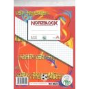Notizblock A5 48 Blatt kariert