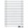 Linienspiegel A4 (liniert+kariert) (VPE=1 Blatt)