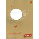 Löschblattheft A4 10 Blatt perforiert