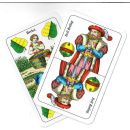 Spielkarten Schnapskarten 24 Blatt doppeldeutsches Bild...