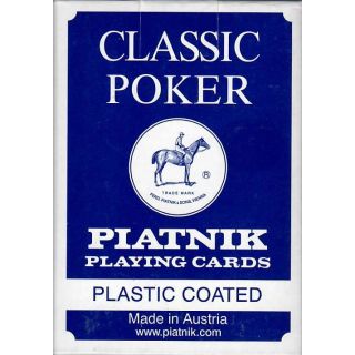 Spielkarten Poker Classic 55 Blatt Piatnik