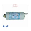 Kondensator 6,0&microF 450V Steck